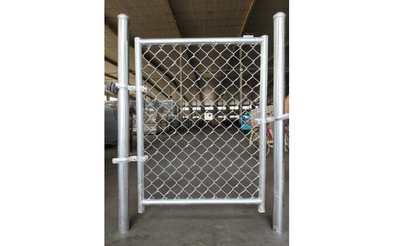 ANJIA Group – hot-dipped galvanized chain link garden gate with welded frame